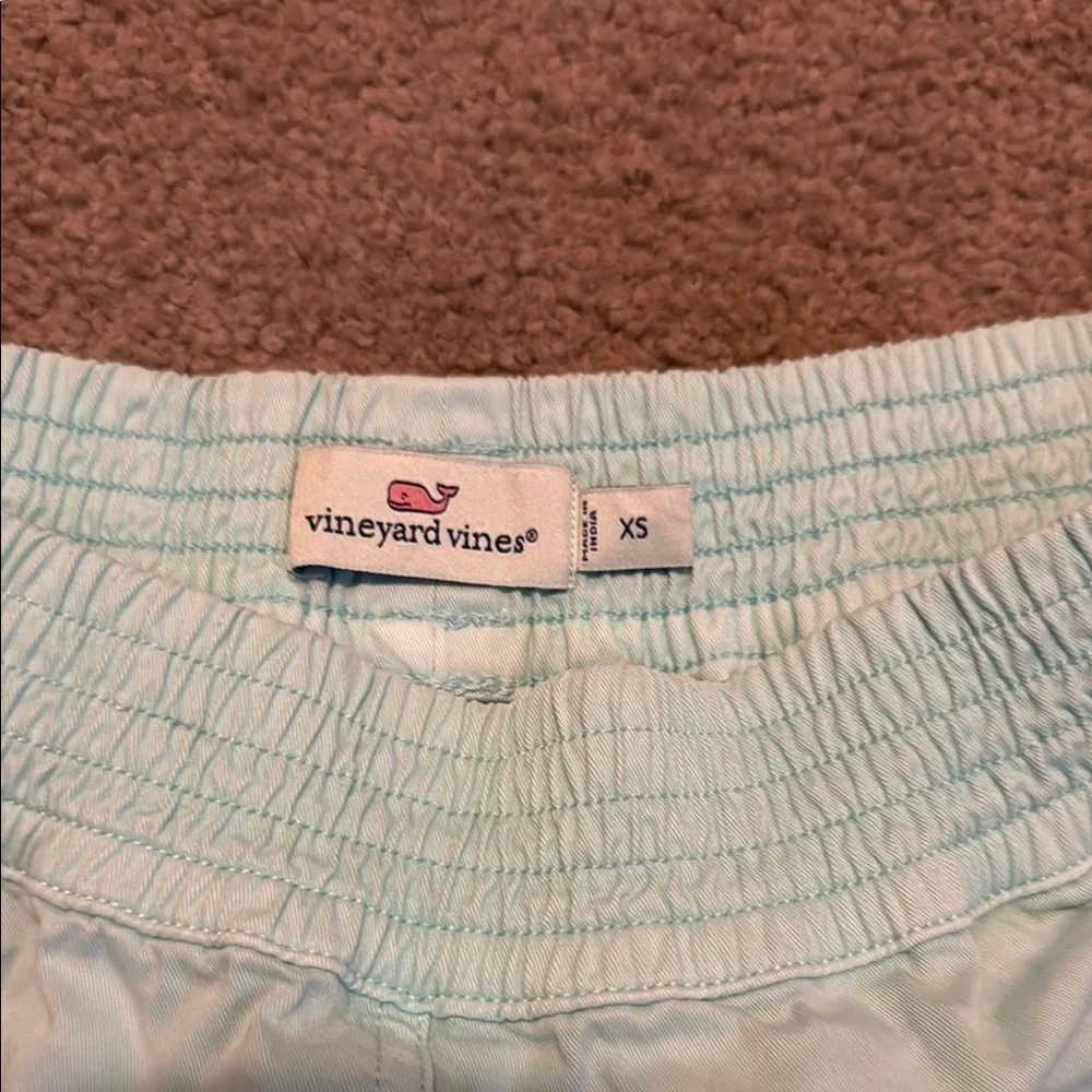 Vineyard Vines Turquoise Pull On Shorts
